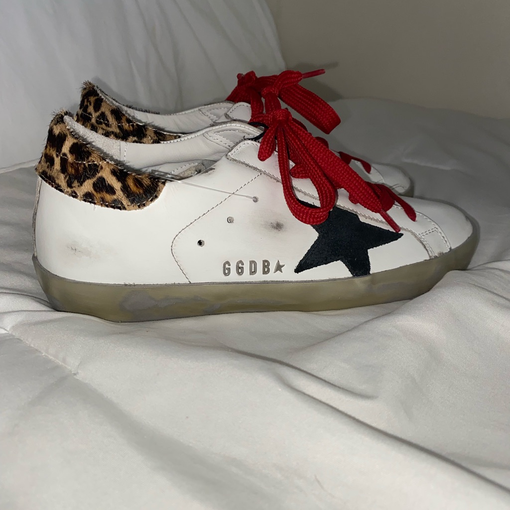 Brand New Golden Goose Super Star Sneaker Size 35
